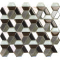 Color Mixed Artistic Crystal Glass Mosaic Tile